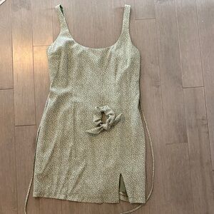 Abercrombie & Fitch Olive Mini Dress